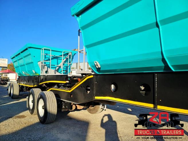 2021 AFRIT 25 CUBE SIDE TIPPER TRAILER #53111